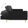 2-seater sofa bed with black fabric stool by , Sofas - Ref: Foro24-3216229, Price: 268,99 €, Discount: %