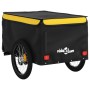 Remolque para bicicleta hierro negro y amarillo 45 kg de , Remolques para bicicletas - Ref: Foro24-94113, Precio: 80,10 €, De...