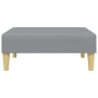 2 seater sofa bed with stool light gray fabric by , Sofas - Ref: Foro24-3216243, Price: 313,86 €, Discount: %