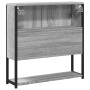 Sonoma gray wood bathroom mirror cabinet 60x16x60 cm by , Dressing tables - Ref: Foro24-842424, Price: 54,55 €, Discount: %