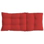 High Back Chair Cushions 4 Pcs Oxford Cloth Red by , Cushions for chairs and sofas - Ref: Foro24-377621, Price: 67,38 €, Disc...