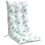 High back chair cushions 2 pcs Oxford fabric printed leaves by , Cushions for chairs and sofas - Ref: Foro24-377656, Price: 5...