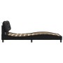 Estructura de cama con cabecero cuero sintético negro 100x200cm de , Camas y somieres - Ref: Foro24-3207981, Precio: 153,55 €...