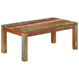 Mesa de centro madera maciza reciclada 100x55x40 cm de , Mesas de centro - Ref: Foro24-356252, Precio: 131,99 €, Descuento: %