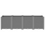 Light gray PP planter 160x40x53 cm by , Pots and planters - Ref: Foro24-367857, Price: 118,20 €, Discount: %