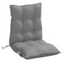 Cojines para silla con respaldo bajo 4 uds tela Oxford gris de , Cojines para sillas y sofás - Ref: Foro24-377675, Precio: 67...