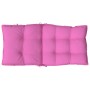 4 Pcs Low Back Chair Cushions Pink Oxford Fabric by , Cushions for chairs and sofas - Ref: Foro24-377732, Price: 67,60 €, Dis...