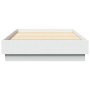 Estructura de cama con luces LED blanco 75x190 cm de , Camas y somieres - Ref: Foro24-839546, Precio: 109,37 €, Descuento: %