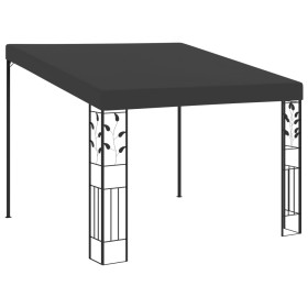 Gazebo with wall mounting anthracite 3x3x2.5 m by vidaXL, Tents and gazebos - Ref: Foro24-48000, Price: 220,78 €, Discount: %