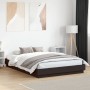 Estructura de cama con luces LED negro 120x200 cm de , Camas y somieres - Ref: Foro24-3209801, Precio: 154,07 €, Descuento: %