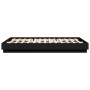 Estructura de cama con luces LED negro 120x200 cm de , Camas y somieres - Ref: Foro24-3209801, Precio: 154,07 €, Descuento: %