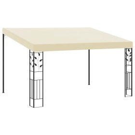 Pavillon mit Wandhalterung creme 4x3x2,5 m von vidaXL, Zelte und Pavillons - Ref: Foro24-47998, Preis: 341,99 €, Rabatt: %