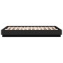 Estructura de cama con luces LED negro 135x190 cm de , Camas y somieres - Ref: Foro24-3209815, Precio: 142,99 €, Descuento: %