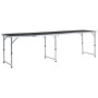 Klappbarer Campingtisch aus grauem Aluminium, 240 x 60 cm von vidaXL, Campingmöbel - Ref: Foro24-48177, Preis: 106,21 €, Raba...