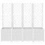 Planter with white PP trellis 160x40x140 cm by , Pots and planters - Ref: Foro24-367874, Price: 187,55 €, Discount: %