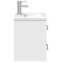 Mueble de baño con lavabo integrado blanco de , Tocadores de baño - Ref: Foro24-3278755, Precio: 158,69 €, Descuento: %