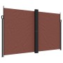 Toldo lateral retráctil marrón 200x1000 cm de , Sombrillas - Ref: Foro24-4004764, Precio: 165,99 €, Descuento: %