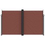 Toldo lateral retráctil marrón 200x1000 cm de , Sombrillas - Ref: Foro24-4004764, Precio: 165,99 €, Descuento: %