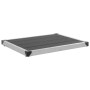 Plato de ducha de jardín WPC acero inoxidable gris 80x62 cm de vidaXL, Platos de ducha - Ref: Foro24-48203, Precio: 94,89 €, ...