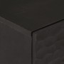 Armarios auxiliares 2 pzas madera maciza mango negro 60x33x75cm de , Aparadores - Ref: Foro24-3206283, Precio: 262,32 €, Desc...