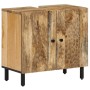 5-teiliges Badezimmerschrank-Set aus massivem Mangoholz von , Badezimmermöbel - Ref: Foro24-3206304, Preis: 510,99 €, Rabatt: %