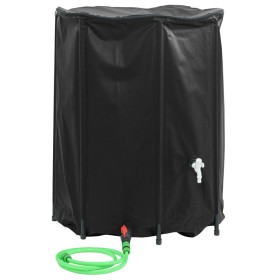 Depósito de agua plegable con grifo PVC 750 l de , Sistemas de riego - Ref: Foro24-155992, Precio: 79,99 €, Descuento: %