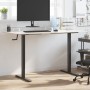 Black steel standing desk frame (94-135)x60x(70-114) cm by , Desks - Ref: Foro24-4005341, Price: 107,77 €, Discount: %