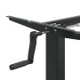 Black steel standing desk frame (94-135)x60x(70-114) cm by , Desks - Ref: Foro24-4005341, Price: 107,77 €, Discount: %