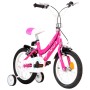 Bicicleta para niños 14 pulgadas negro y rosa de vidaXL, Bicicletas - Ref: Foro24-92180, Precio: 158,40 €, Descuento: %