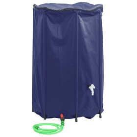 Depósito de agua plegable con grifo PVC 1000 l de , Sistemas de riego - Ref: Foro24-156002, Precio: 77,99 €, Descuento: %