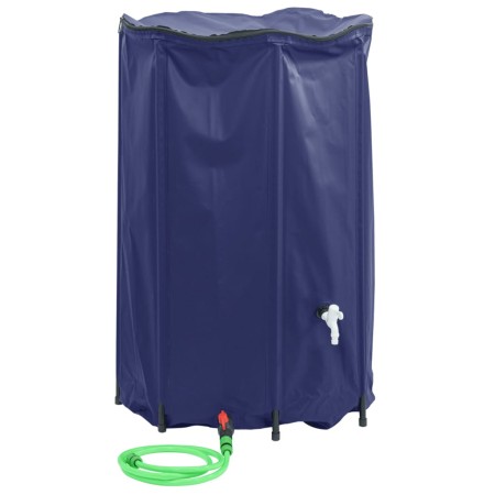 Depósito de agua plegable con grifo PVC 1000 l de , Sistemas de riego - Ref: Foro24-156002, Precio: 96,40 €, Descuento: %