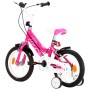 Bicicleta para niños 14 pulgadas negro y rosa de vidaXL, Bicicletas - Ref: Foro24-92180, Precio: 158,40 €, Descuento: %