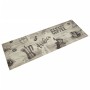 Coffee gray velvet washable kitchen rug 60x180 cm by , Doormats - Ref: Foro24-4005582, Price: 32,51 €, Discount: %