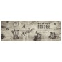 Coffee gray velvet washable kitchen rug 60x180 cm by , Doormats - Ref: Foro24-4005582, Price: 32,51 €, Discount: %