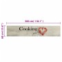 Peper Cooking velvet washable kitchen mat 60x300 cm by , Doormats - Ref: Foro24-4005625, Price: 53,77 €, Discount: %