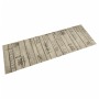 Alfombra de cocina lavable terciopelo estampado valla 45x150 cm de , Felpudos - Ref: Foro24-4005638, Precio: 23,57 €, Descuen...