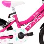 Bicicleta para niños 14 pulgadas negro y rosa de vidaXL, Bicicletas - Ref: Foro24-92180, Precio: 158,40 €, Descuento: %