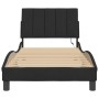 Estructura de cama con luces LED terciopelo negro 80x200 cm de , Camas y somieres - Ref: Foro24-3213747, Precio: 139,97 €, De...