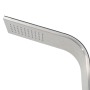 Curved stainless steel outdoor shower by vidaXL, Pool and spa accessories - Ref: Foro24-48199, Price: 261,65 €, Discount: %