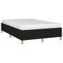 Estructura de cama tela negro 120x190 cm de , Camas y somieres - Ref: Foro24-379517, Precio: 116,70 €, Descuento: %