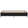 Black fabric bed frame 120x190 cm by , Beds and slatted bases - Ref: Foro24-379517, Price: 116,70 €, Discount: %