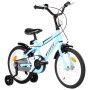 16-inch black and blue bicycle for children by vidaXL, bikes - Ref: Foro24-92178, Price: 168,27 €, Discount: %