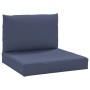 Cushions for pallet furniture 2 units navy blue fabric by , Cushions for chairs and sofas - Ref: Foro24-379148, Price: 40,85 ...