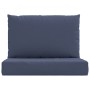 Cushions for pallet furniture 2 units navy blue fabric by , Cushions for chairs and sofas - Ref: Foro24-379148, Price: 40,85 ...