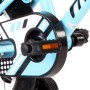 16-inch black and blue bicycle for children by vidaXL, bikes - Ref: Foro24-92178, Price: 168,27 €, Discount: %