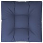 Navy blue fabric pallet sofa cushion 80x80x12 cm by , Cushions for chairs and sofas - Ref: Foro24-377897, Price: 42,79 €, Dis...