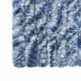 Blue and white chenille fly curtain 100x230 cm by , Mosquito nets for windows - Ref: Foro24-377372, Price: 65,09 €, Discount: %