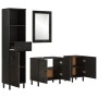 Bathroom cabinet set 4 pieces solid mango wood by , Bathroom furniture - Ref: Foro24-3206295, Price: 414,99 €, Discount: %