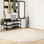 OVIEDO beige short pile rug Ø 200 cm by , Rugs - Ref: Foro24-375503, Price: 95,03 €, Discount: %