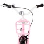 Children's bicycle and front luggage rack 18" pink and black by vidaXL, bikes - Ref: Foro24-92196, Price: 236,99 €, Discount: %